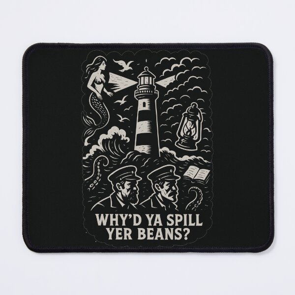 Item preview, Why'd Ya Spill Yer Beans - Vintage Lighthouse designed and sold by Teeseas Wave.