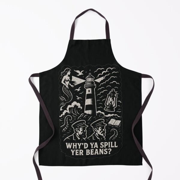 Item preview, Why'd Ya Spill Yer Beans - Vintage Lighthouse designed and sold by Teeseas Wave.