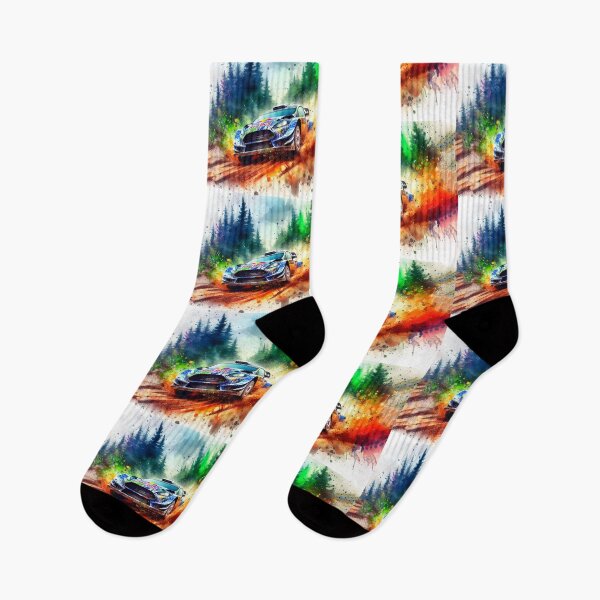 Item preview, Rally Car in Vivid Colors designed and sold by paulrommer.