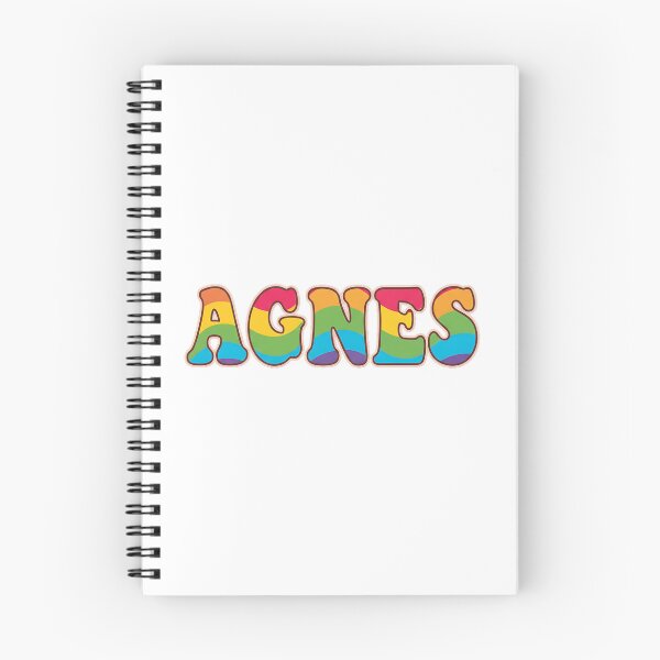 Item preview, ❤️ Agnes Personalized Name Wavy Retro Shirt, Coffee Mug, Sticker Gift designed and sold by HelixPedia.