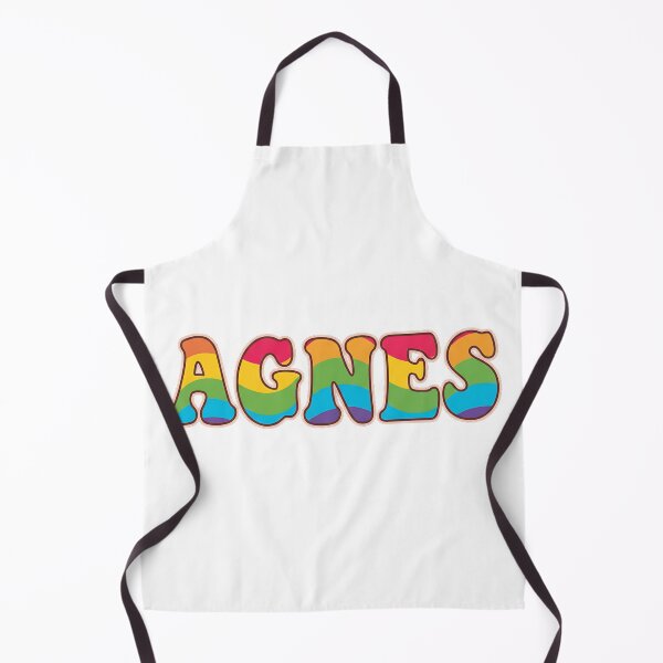 Item preview, ❤️ Agnes Personalized Name Wavy Retro Shirt, Coffee Mug, Sticker Gift designed and sold by HelixPedia.