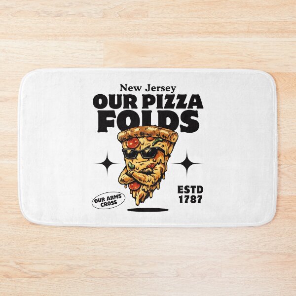 Item preview, New Jersey : our pizza folds, our arms cross designed and sold by Peerless-Prime.