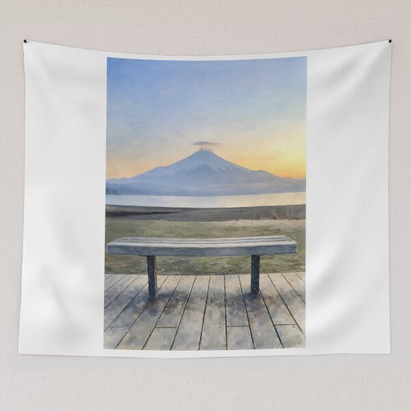 Item preview, Yamanaka Lake with Fuji designed and sold by HOMETOWN86.