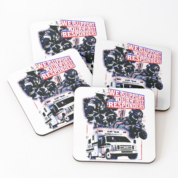 Item preview, FIRST RESPONDERS 2 TEES DESIGN designed and sold by Appleart Studio.