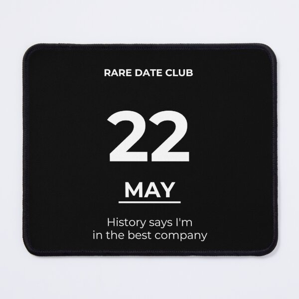 Item preview, Rare Date Club – May 22 designed and sold by ariksworld.