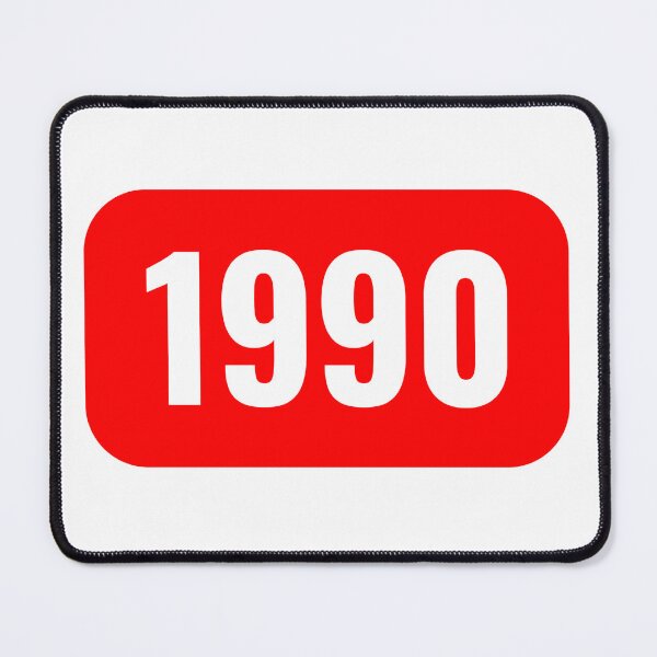 Item preview, 1990 Video Platform Style Logo – Retro Birthday & Anniversary Gift designed and sold by GlobalBoom.