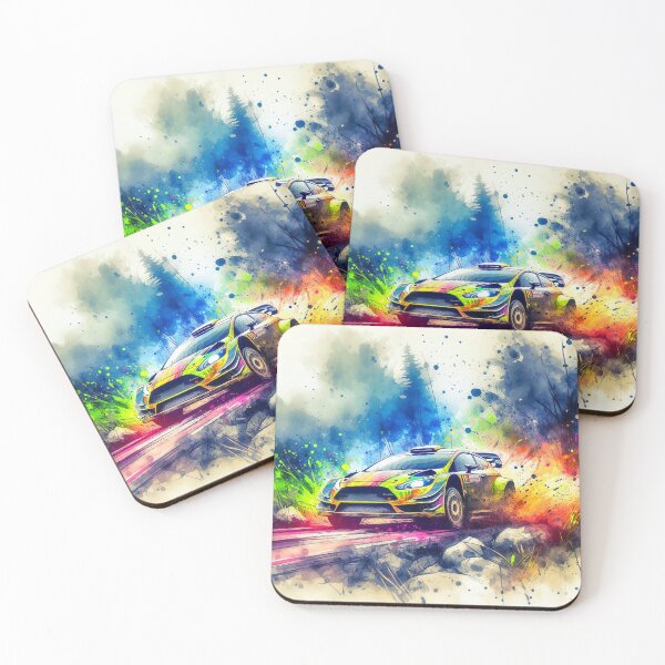 Item preview,  Rally Car in Vivid Colors designed and sold by paulrommer.