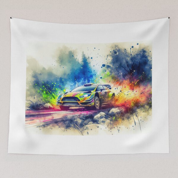 Item preview,  Rally Car in Vivid Colors designed and sold by paulrommer.
