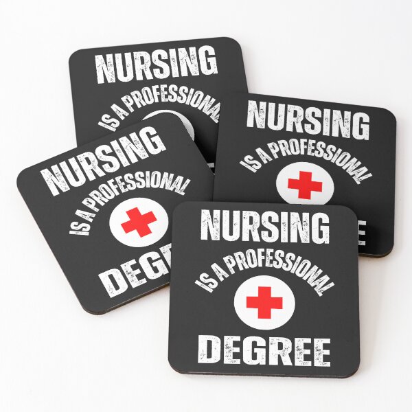 Item preview, Nursing Is a Professional Degree Medical Support designed and sold by erozzz.
