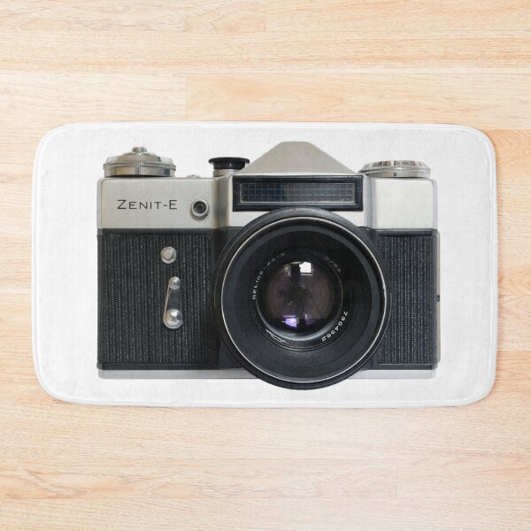 Item preview, Zenith E, vintage 35mm film camera studio close up designed and sold by JonDelorme.