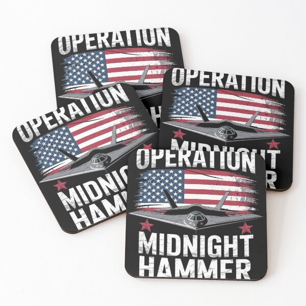 Item preview, Operation Midnight Hammer B-2 Stealth Bomber Jet USA Flag  designed and sold by KotexTemu.