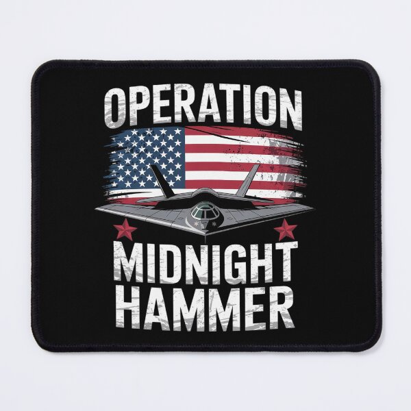 Item preview, Operation Midnight Hammer B-2 Stealth Bomber Jet USA Flag  designed and sold by KotexTemu.