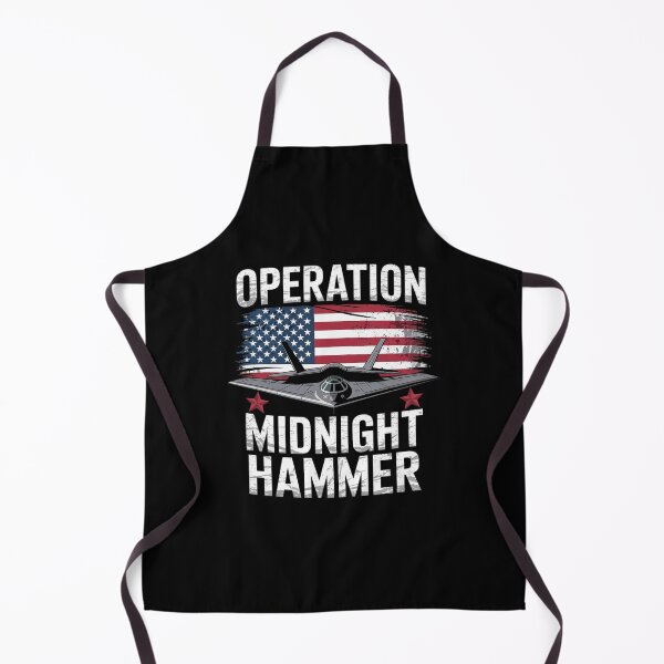 Item preview, Operation Midnight Hammer B-2 Stealth Bomber Jet USA Flag designed and sold by KotexTemu.