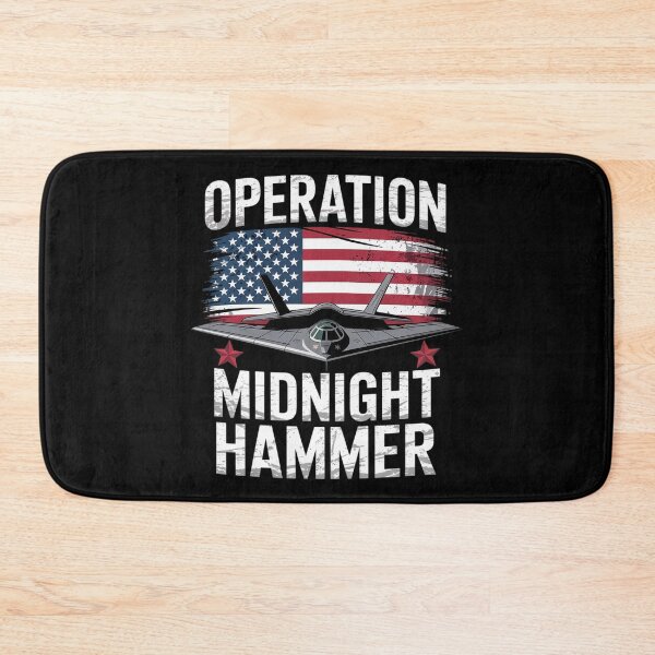 Item preview, Operation Midnight Hammer B-2 Stealth Bomber Jet USA Flag  designed and sold by KotexTemu.