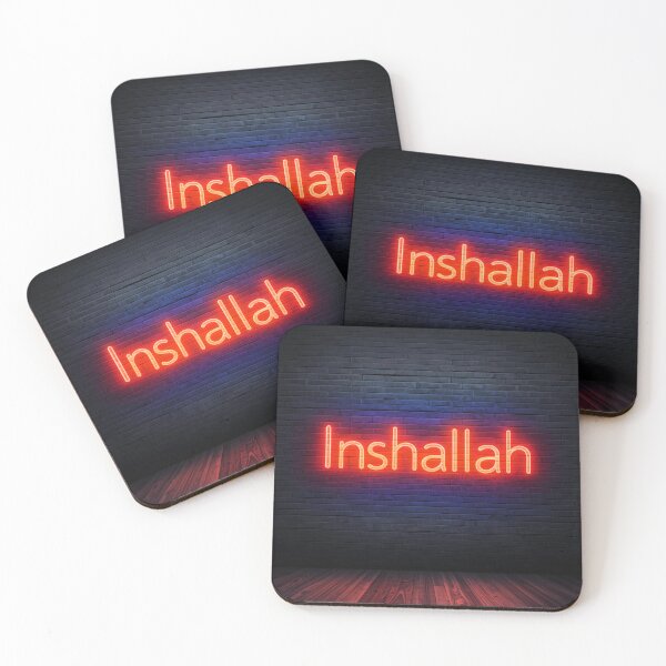 Item preview, Inshallah Typography 1 designed and sold by Tom-Johnson.