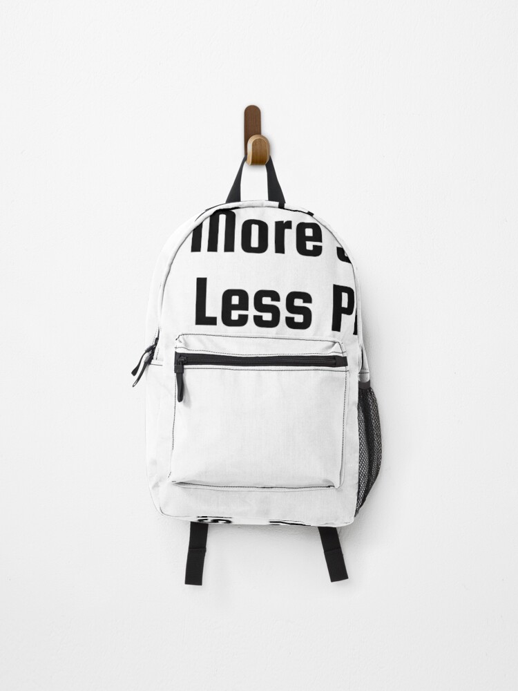 Thumbnail 1 of 3, Backpack, More Journals, Less Problems designed and sold by Ninjacatoff.