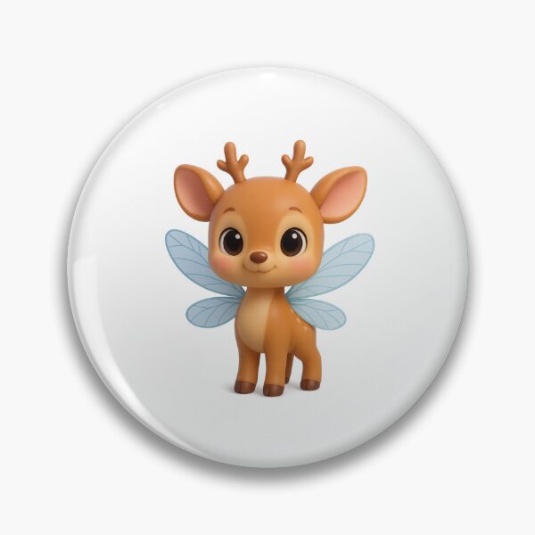 Item preview, Cute Dragonfly Deer | Kawaii Cartoon Animals designed and sold by Moons Studio.
