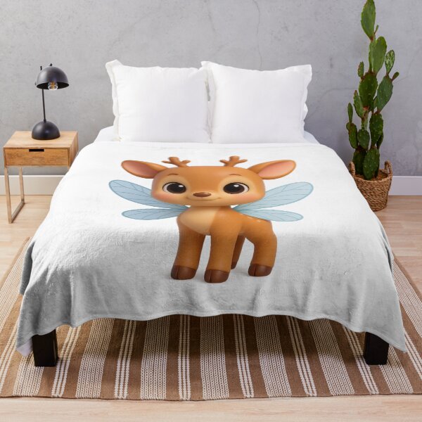 Item preview, Cute Dragonfly Deer | Kawaii Cartoon Animals designed and sold by Moons Studio.