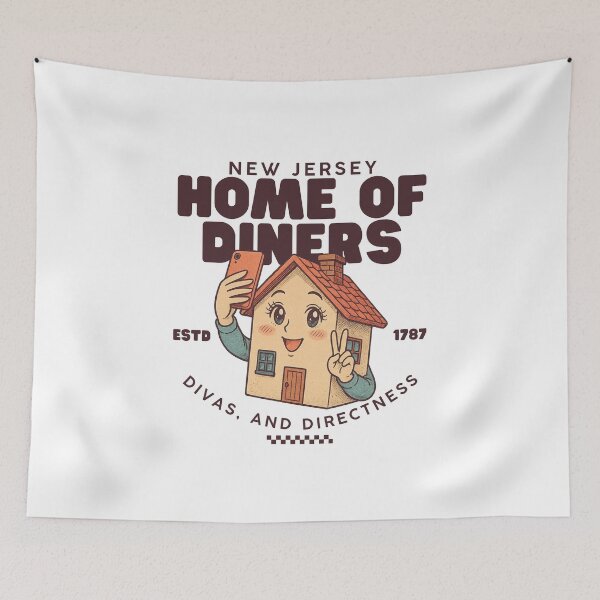 Item preview, New Jersey : home of diners, divas, and directness designed and sold by Peerless-Prime.