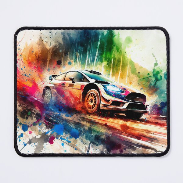 Item preview, Rally Car in Vivid Colors designed and sold by paulrommer.