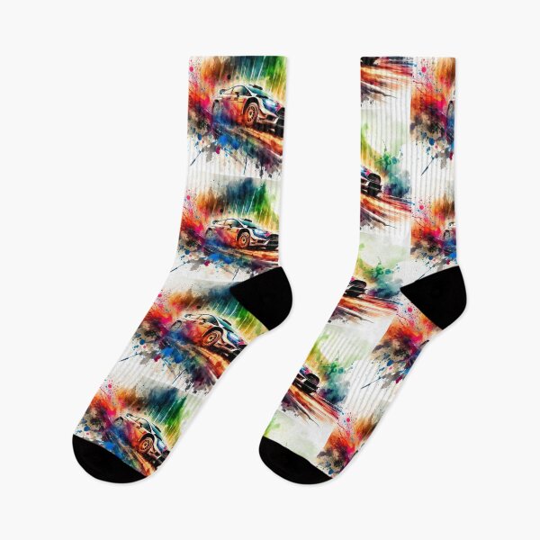 Item preview, Rally Car in Vivid Colors designed and sold by paulrommer.