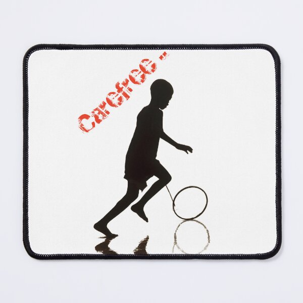 Item preview, Carefree, Small boy runs Silhouetted on the shoreline designed and sold by JonDelorme.