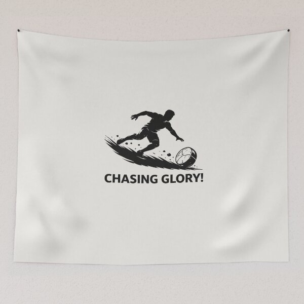 Item preview, Chasing Glory – Cheese Rolling Silhouette | Funny Obscure Sport Design designed and sold by RollFuzzy.