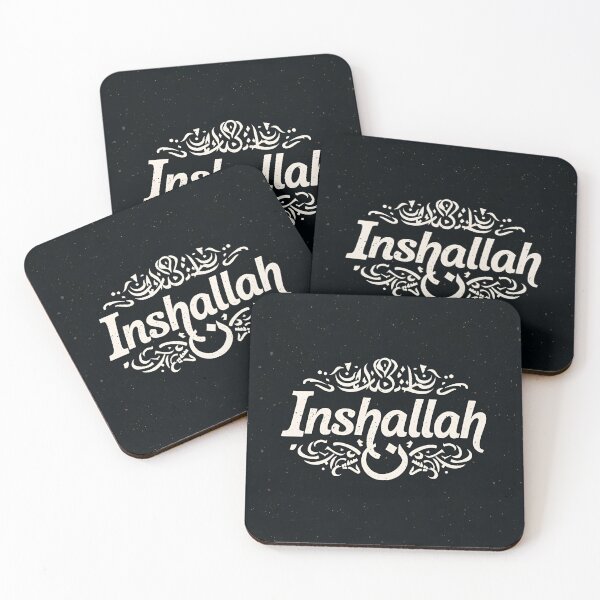 Item preview, Inshallah Typography 2 designed and sold by Tom-Johnson.