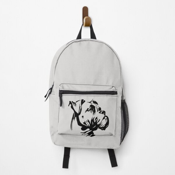 Item preview, Boxer Dog Portrait Line Art designed and sold by DoodleMoodSpace.