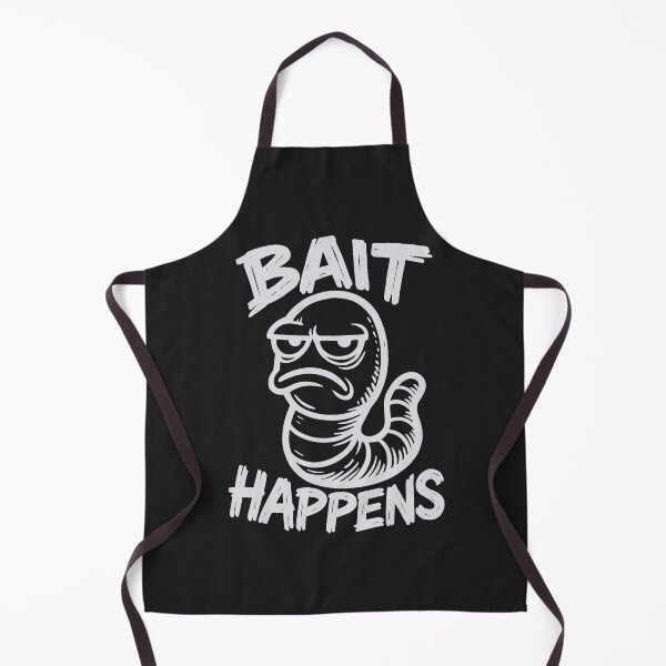 Item preview, Bait Happens Funny Fishing Quote designed and sold by EimSol.