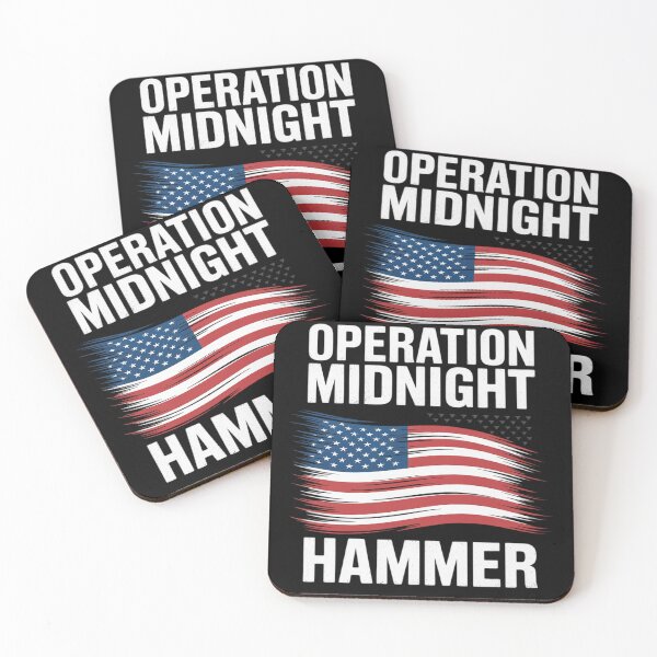 Item preview, Operation Midnight Hammer Patriotic Red White Blue USA Flag 1  designed and sold by KotexTemu.