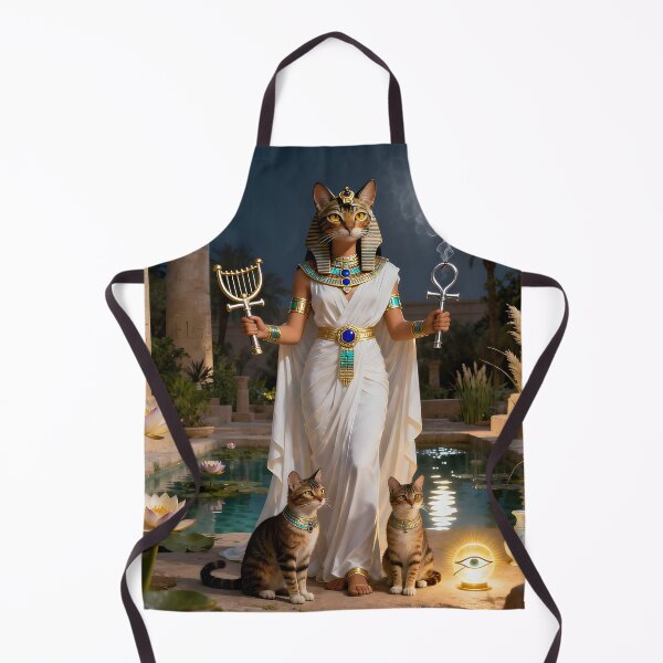 Item preview, Goddess Bastet – Egyptian Cat Goddess of Protection, Joy & Divine Feminine Power designed and sold by SoniaSarkali.