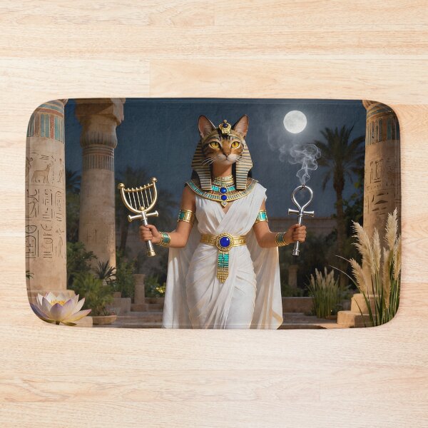 Item preview, Goddess Bastet – Egyptian Cat Goddess of Protection, Joy & Divine Feminine Power designed and sold by SoniaSarkali.