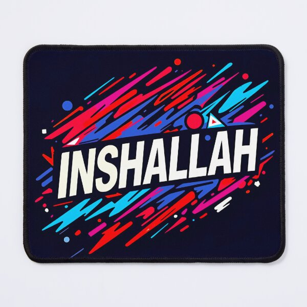 Item preview, Inshallah Typography 5 designed and sold by Tom-Johnson.