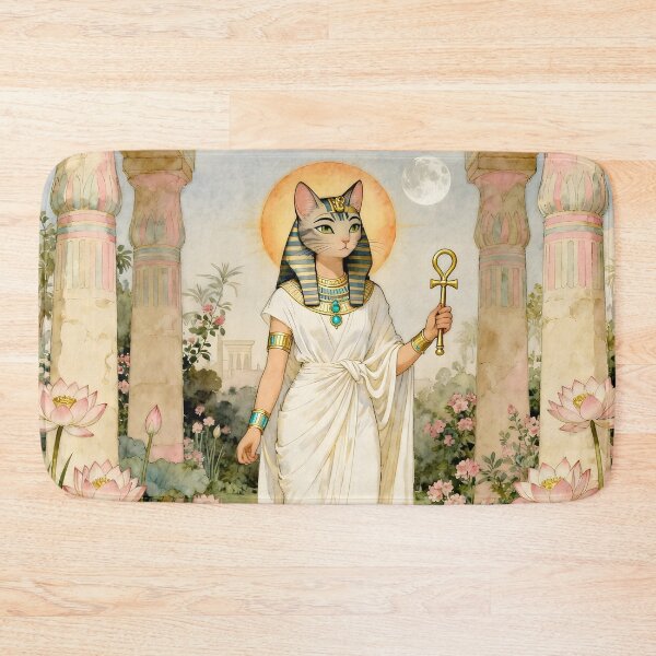 Item preview, Goddess Bastet – Egyptian Cat Goddess of Protection, Joy & Divine Feminine Power designed and sold by SoniaSarkali.