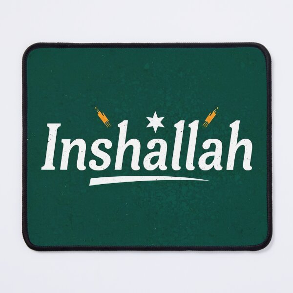 Item preview, Inshallah Typography 6 designed and sold by Tom-Johnson.