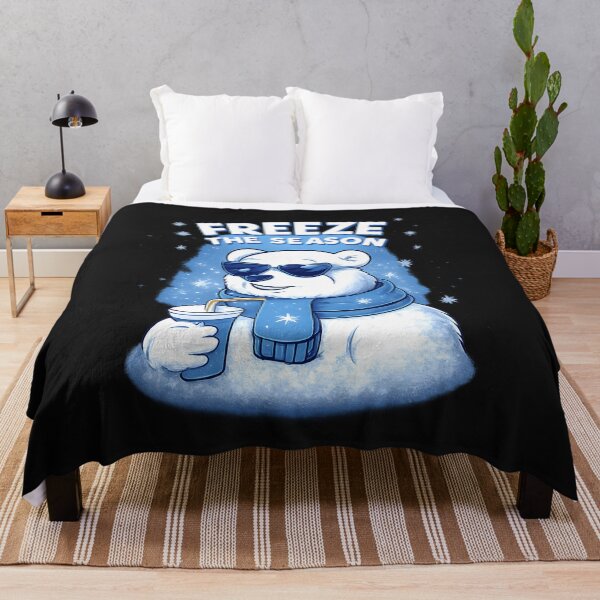 Item preview, Freeze the Season – Cool Polar Bear Christmas designed and sold by VibeCircuit61.