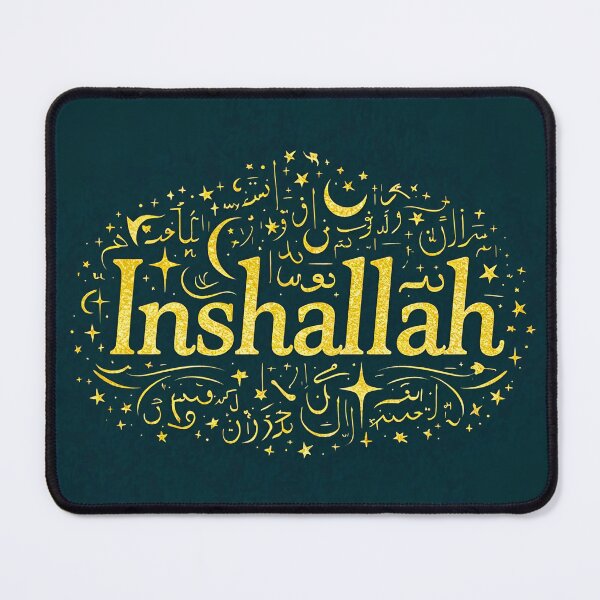 Item preview, Inshallah Typography 7 designed and sold by Tom-Johnson.