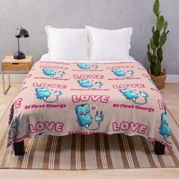 Item preview, Love at first charge, kawaii matching couple designed and sold by coloursforkids.