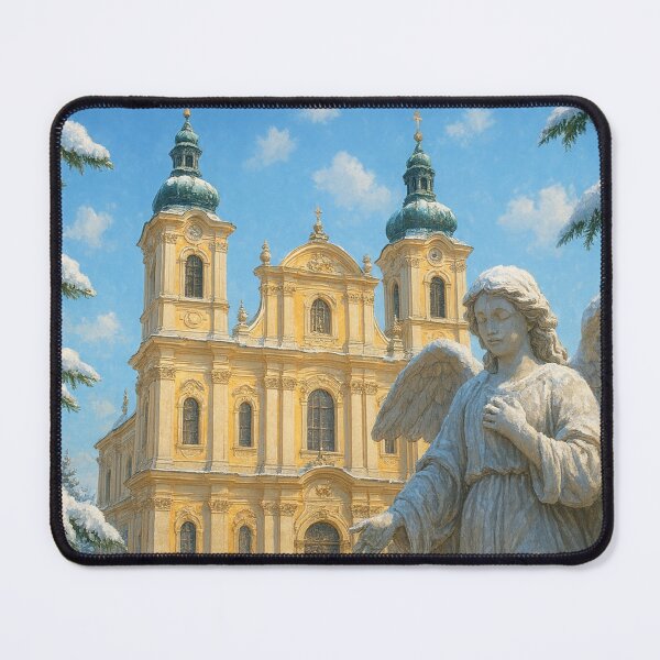 Item preview, Heavenly winter atmosphere with angels designed and sold by Sigtrix.