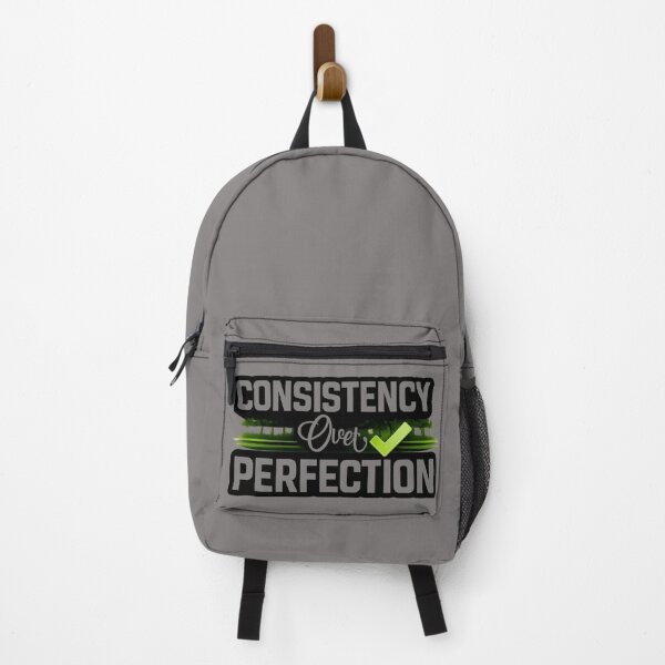 Item preview, Consistency Over Perfection, Motivation & Fitness Quote Design designed and sold by Right-UR.