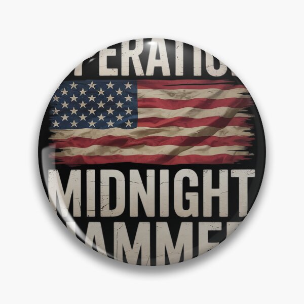 Item preview, Operation Midnight Hammer with American Flag 4  designed and sold by KotexTemu.