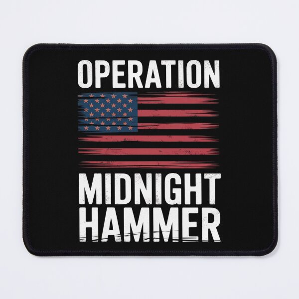 Item preview, Operation Midnight Hammer with American Flag designed and sold by KotexTemu.