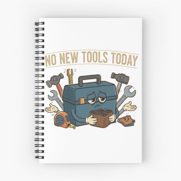 Item preview, No New Tools Today - Sad Tool Box Meme designed and sold by DavdPrt.
