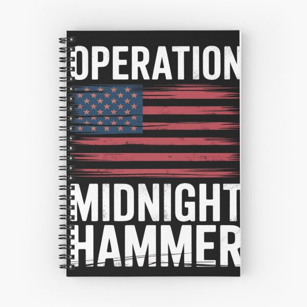 Item preview, Operation Midnight Hammer with American Flag  designed and sold by KotexTemu.