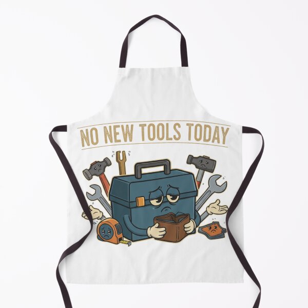 Item preview, No New Tools Today - Sad Tool Box Meme designed and sold by DavdPrt.