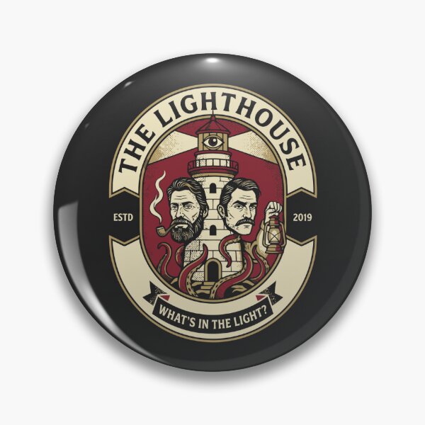 Item preview, The Lighthouse Badge - What's In The Light designed and sold by Teeseas Wave.