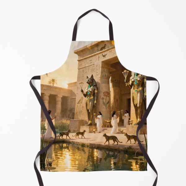 Item preview, Temple of Bastet – Sacred Sanctuary of the Egyptian Cat Goddess, Protection & Joy designed and sold by SoniaSarkali.