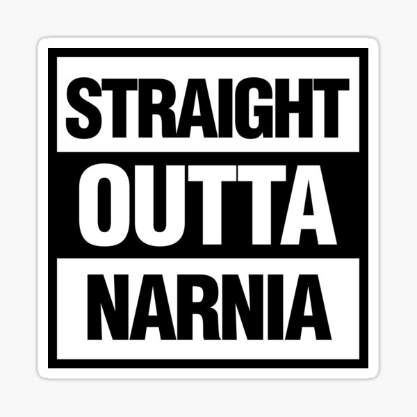 Item preview, Straight Outta Narnia designed and sold by elhefe.