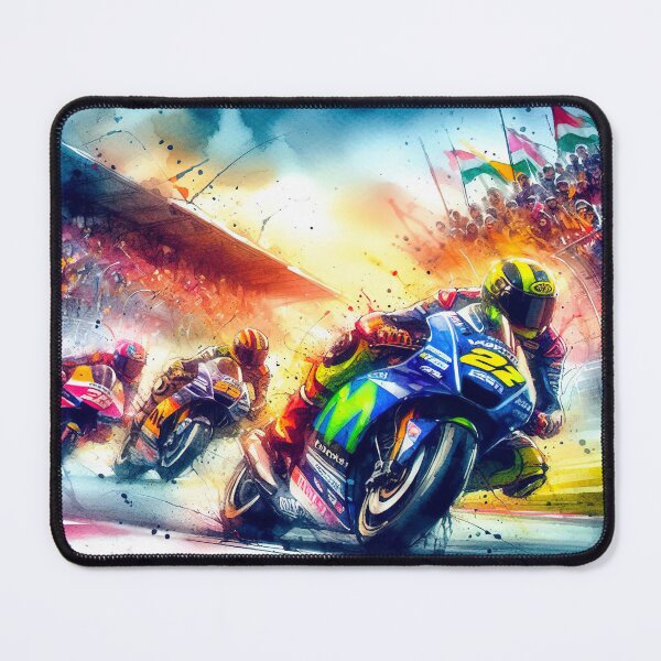Item preview, Thrilling Motorcycle Race Action designed and sold by paulrommer.
